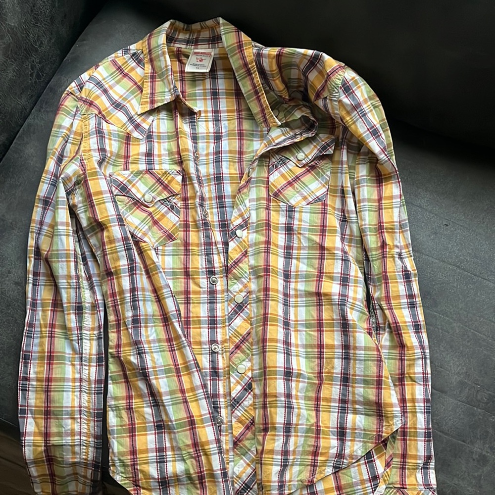 True religion button up